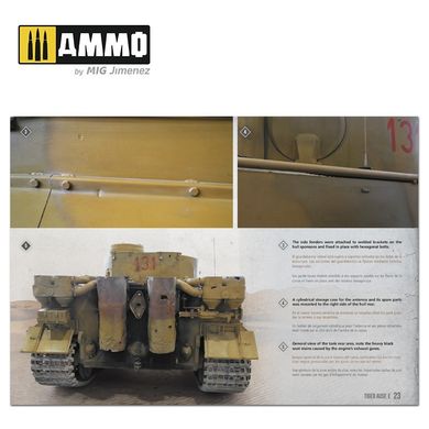 Modeling Guide "Tiger Ausf.E" (English, Castellano, Français) Ammo Mig 6024