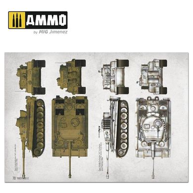 Посібник з моделювання "Tiger Ausf.E" (English, Castellano, Français) Ammo Mig 6024