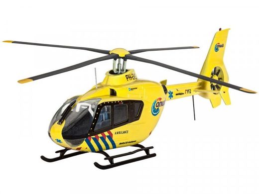 Assembly model 1/72 helicopter Airbus Helicopters EC135 ANWB Model Set Revell 64939