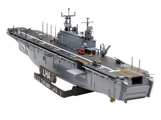 Сборная модель 1:720 Штурмовой корабль USS Tarawa LHA-1 Revell 05170