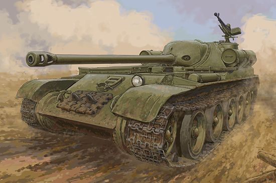 Сборная модель 1/35 советский истребитель танков СУ-102 Trumpeter 09570