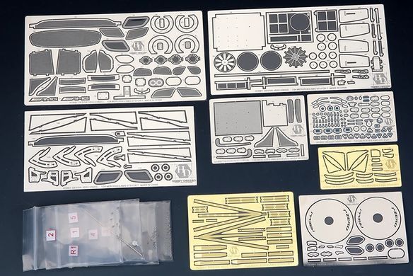 Photoetched 1:24 for Mercedes-AMG GT3 - Detail Up Set for Tamiya 24345 HOBBY DESIGN HD02-0364