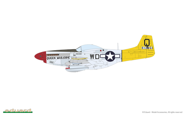 Prefab model 1/48 aircraft Red Tails & Co. Limited Edition - Dual Combo Eduard 11159