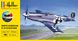 Prefab model 1/72 airplane Mustang P-51 - Starter kit Heller 56268