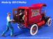 Збірна модель 1/24 Доставка бензину, Розвізний фургон Модель Т 1912 р. з американских вантажниками ICM 24019
