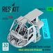 1:35 scale model of the CH-54A Tarhe cockpit (basic version with 3D decals) for the ICM (3D-printed) Reskit RSU35-0054 kit