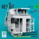 1:35 scale model of the CH-54A Tarhe cockpit (basic version with 3D decals) for the ICM (3D-printed) Reskit RSU35-0054 kit