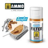 Акриловый фильтр Оранжевый FILTER (Orange) Ammo Mig 0818