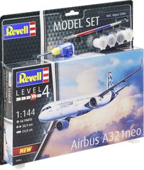 Стартовый набор для моделизма Самолета Airbus A321 Neo 1:144 Revell 64952