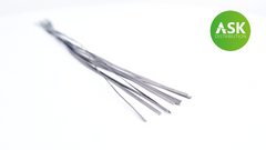 Lead Wire - Flat 0.2 x 1.0 mm x 140 mm (approx. 10 pieces) Art Scale Kit ASK-200-T0076, In stock