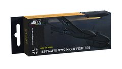 Набор эмалевых красок Luftwaffe WW2 Night Fighters Arcus 2006