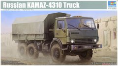 Сборная модель 1/35 грузовик Kamaz 4310 Trumpeter 01034