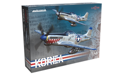 Збірна модель 1/48 літаки Korea (P-51D, RF-51D, F-51D) Dual Combo! - Limited Edition Eduard 11161