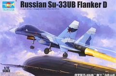 Сборная модель самолета 1/72 Su-33UB Flanker D Trumpeter 01669