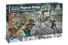 Набір 1/72 битва Міст Пегаса - День Д 75-ї річниці 1944-2019 Airborne Assault Italeri 6194