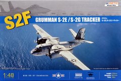 Збірна модель 1/48 літак Grumman S-2E/S-2G Tracker Kinetic 48024
