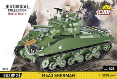 Учебный конструктор танк M4A3 SHERMAN COBI 2570