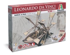 Збірна модель Леонардо да Вінчі механічний ВЕСЛОВИЙ ЧОВЕН Italeri 3103