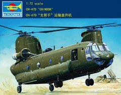 Збірна модель гелікоптера 1:72 Boeing CH-47D 'Chinook', Trumpeter 01622