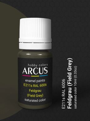 Acrylic paint RAL 6006 Feldgrau (Olivgrau) ARCUS A211