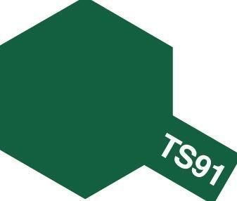 Aerosol paint TS91 Dark Green (JGSDF) Spray Matt Tamiya 85091