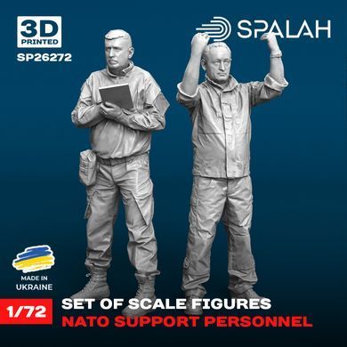 Figure set 1:72 NATO support personnel SPALAH 26272