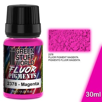 Флуоресцентні пігменти з інтенсивними кольорами FLUOR MAGENTA Green Stuff World 2378