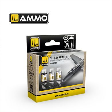 A-STAND Glossy Primers Set Ammo Mig 7536