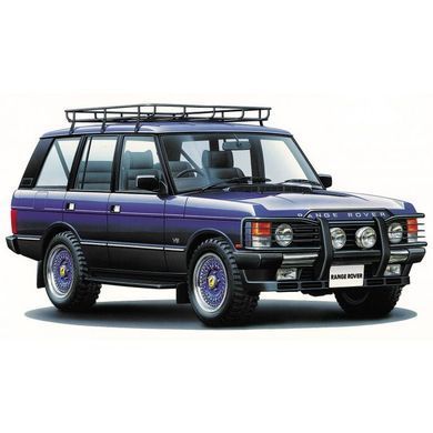 Сборная модель 1/24 автомобиля Range Rover LH36D '92 Custom Aoshima 06137