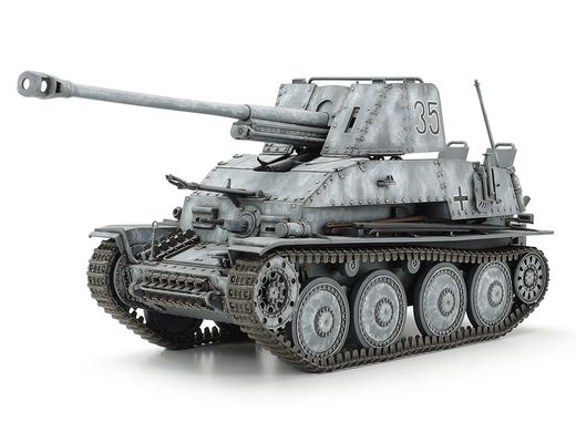 Сборная модель 1/35 танка German Tank Destroyer Marder III Sd.Kfz.139 7.62cm Pak36(r) auf Gw.38(t) Tamiya 35248