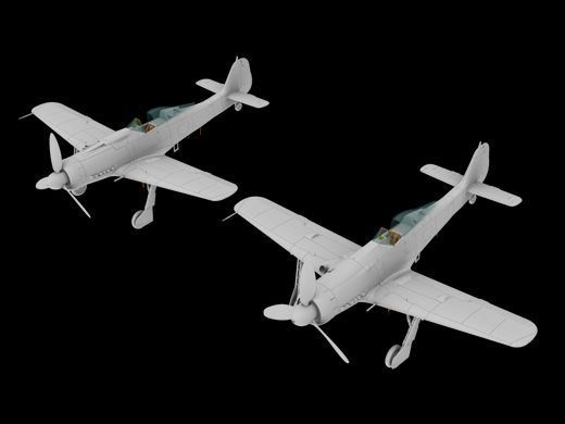 Сборная модель 1:72 самолет 2 IN1 Platzschuutzstaffel JV44 IBG Models 72548