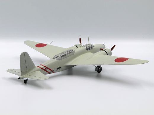 Збірна модель 1/72 літак Ki-21-Ib "Sally", японський важкий бомбардувальник (100% нові форми) ICM 72203