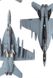 Сборная модель 1/72 самолет USN EA-18G VAQ-141 "Shadow Hawks" Academy 12560
