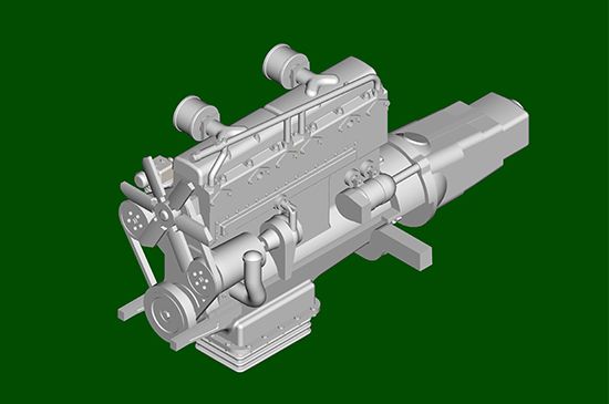 Збірна модель 1/35 бронеавтомобіль L4500A оснащений зенітною гарматою 5cmFlak41 II Trumpeter 09594