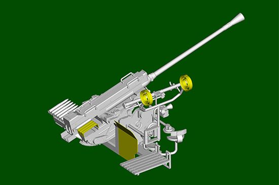 Сборная модель 1/35 бронеавтомобиля L4500A оснащена зенитной пушкой 5cmFlak41 II Trumpeter 09594