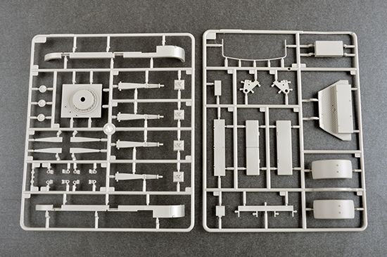 Сборная модель 1/35 бронеавтомобиля L4500A оснащена зенитной пушкой 5cmFlak41 II Trumpeter 09594