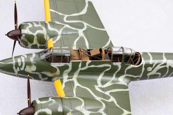 Збірна модель 1/48 двомісний винищувач типу Toryu Ding Kawasaki Ki45 Kai Type 2 JT9 Hasegawa 19195