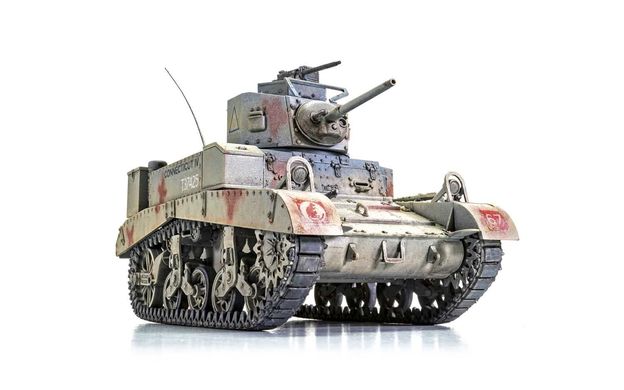 Збірна модель 1/35 американський танк M3 Stuart Honey (British Version) Airfix A1358