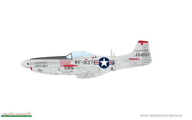 Сборная модель 1/48 самолеты Korea (P-51D, RF-51D, F-51D) Dual Combo! - Limited Edition Eduard 11161