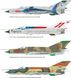Збірна модель 1/72 літак MiG-21MF Fighter Bomber Eduard 7458