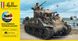 Prefab model 1/72 tank M4A2 Sherman Division Leclerc - Starter kit Heller 56894