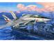 Сборная модель 1/32 сверхзвуковой двухмоторный двухместный самолет F-14D Super Tomcat Trumpeter 03203