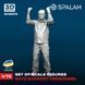 Figure set 1:72 NATO support personnel SPALAH 26272