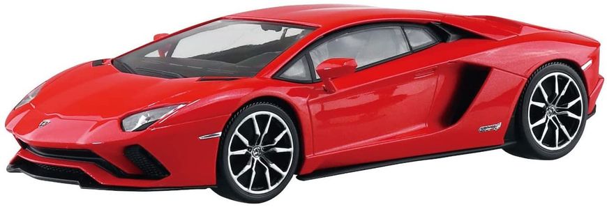 Збірна модель 1/32 автомобіль The Snap Kit Lamborghini Aventador S Pearl Red Aoshima 06347