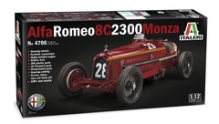 Збірна модель 1/12 автомобіль Alfa Romeo 8C 2300 Monza Italeri 4706