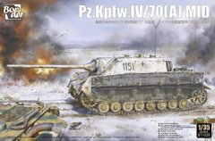 Збірна модель 1/35 танк Pz.Kpfw IV /70(A) Mid Border Model BT-028