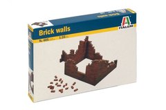 Збірна модель 1/35 діорами Brick Walls Italeri 0405