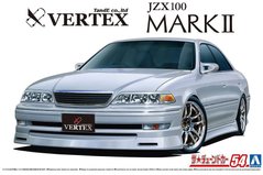 Сборная модель 1/24 автомобиль Vertex JZX100 Mark II Tourer V '98 Aoshima 06350