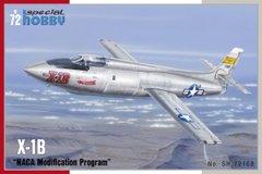 Сборная модель 1/72 самолет X-1B "NACA Modification Program" Special Hobby SH72168