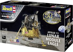 Сборная модель Apollo 11 Lunar Module "Eagle" 50th Anniversary Moon Landing Revell 03701 1:48